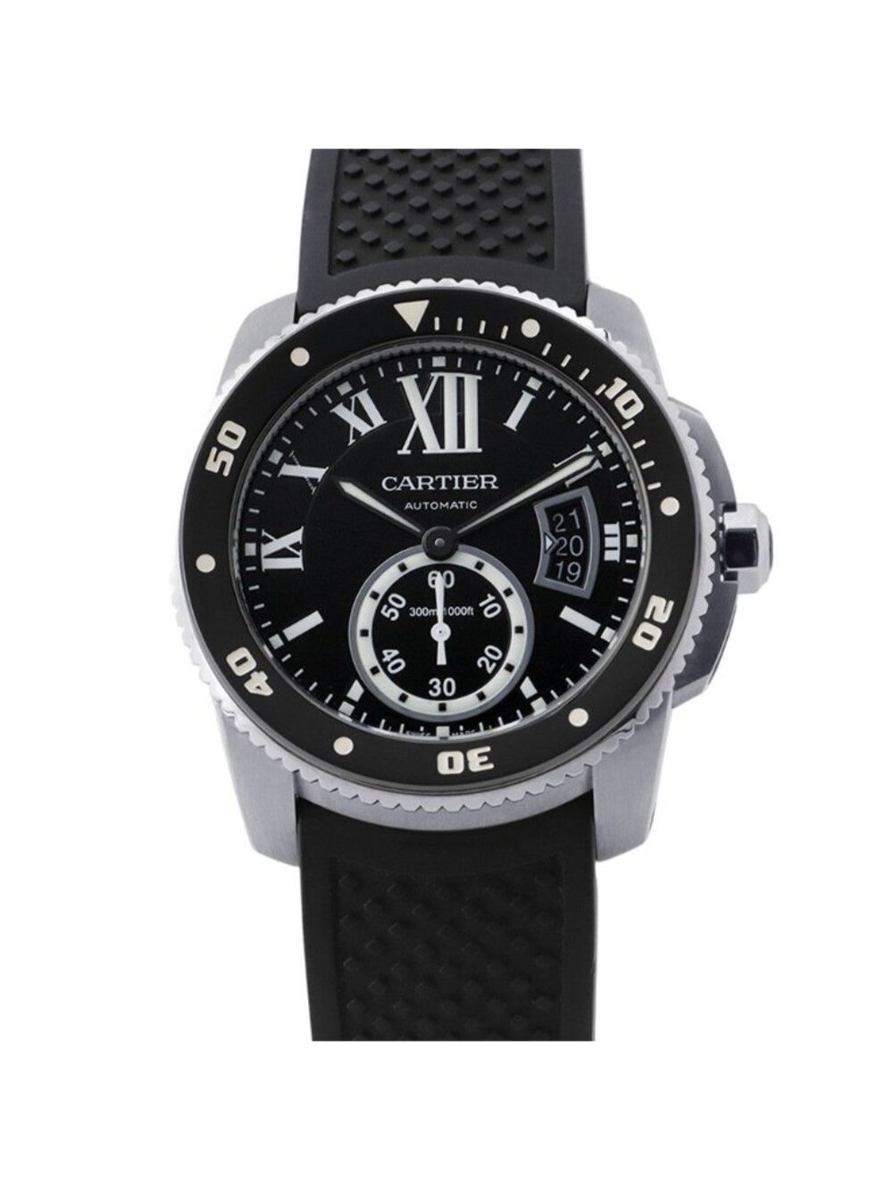 Cartier Calibre de Diver Watch Black Dial